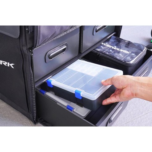 Koswork 1 8 & 1 10 Pit Bag V2 (Top Open design, w KOS32120-510BK Lid)