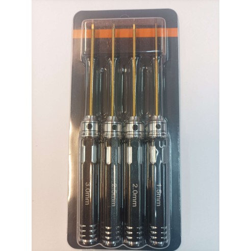 BlissRC- Kit Chiavi 1,5-2-2,5-3  x 180 mm