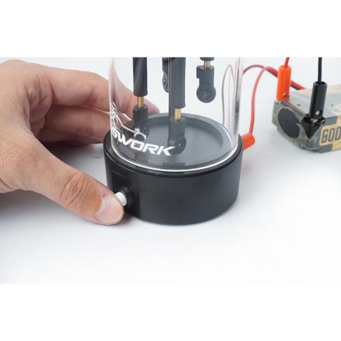 Pompa per vuoto ammortizzatore Koswork per 1/8-1/10 off-road con custodia rigida