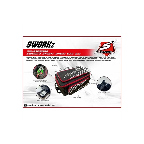 S-Workz Sport Bag borsa Trolley