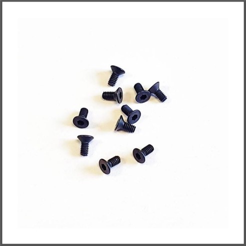 Ricambi S-Workz M2.0x4.6mm FH/ST HEX Screw (1.5mm Hex)(10PC)