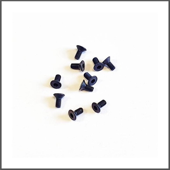 Ricambi S-Workz M2.0x4.6mm FH/ST HEX Screw (1.5mm Hex)(10PC)