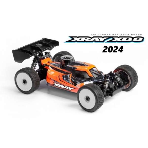 Xray XB8 2024 - Luxurious 1:8 Racing Nitro Buggy KIT 350019
