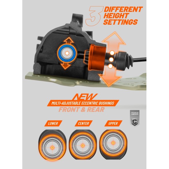 Xray XB8 2024 - Luxurious 1:8 Racing Nitro Buggy KIT 350019