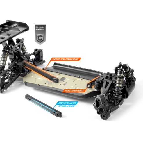 Xray XB8 2024 - Luxurious 1:8 Racing Nitro Buggy KIT 350019