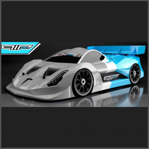 Pip-Areo Carrozzeria GT3 1/8 Gt Pip-Areo 1mm trasparente non verniciata