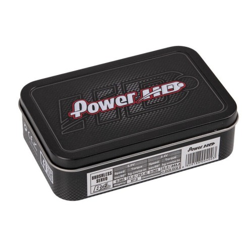 Servo Power HD B4S HV MG Brushless Alu heat sink (32kg/0.065s) con ingranaggi in titanio e acciaio