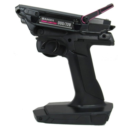 Sanwa Radiocomando M17 Edizione Limitata con ricevitore RX493i Versione Pink incluso Batteria 1S LiPo e cappellino Sanwa