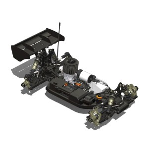 HB RACING D8 World Spec WS Versione aggiornata (10.06.2024):1 8 Competition Nitro Buggy in kit