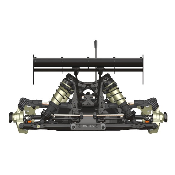 HB RACING E8 World Spec 1/8 buggy WS Versione aggiornata (10.06.2024):1 8 elettrico da competizione