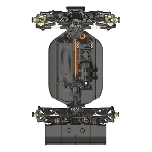 HB RACING E8 World Spec 1/8 buggy WS Versione aggiornata (10.06.2024):1 8 elettrico da competizione