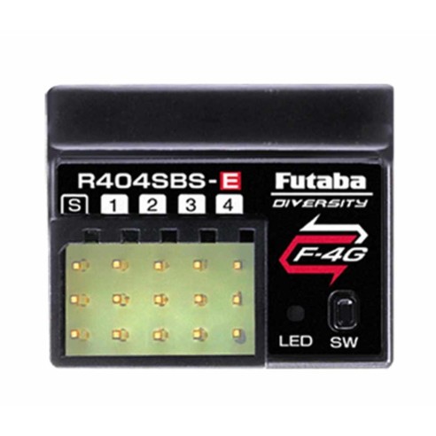 Futaba Ricevente RX R404SBS-E con telemetria 2.4ghz e antenna integrata