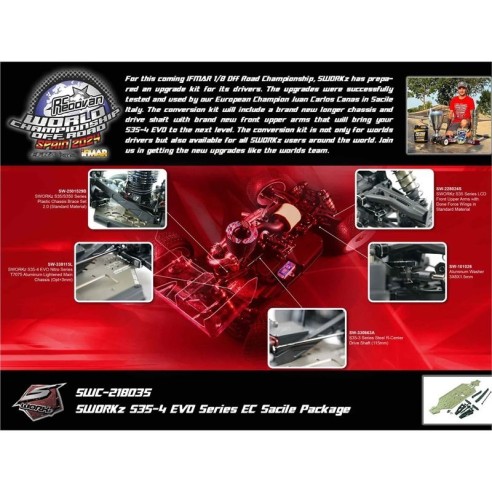 Ricambi SWORKz S35-4 EVO Series EC Sacile Package