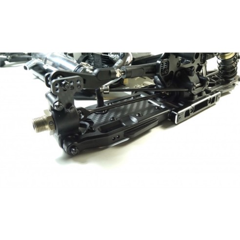 Ricambi S-Workz S35-4 Pro Composite Carbon Rear lower arm cover 1,5mm (2)