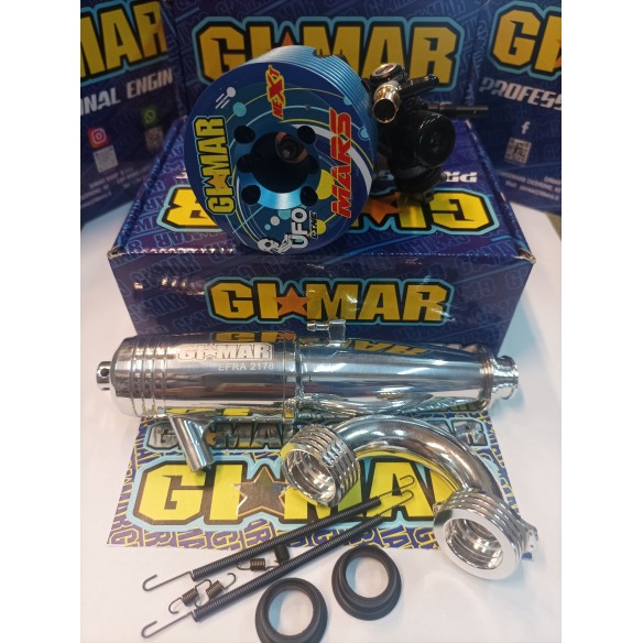 GIMAR MOTORE MARS UFO EVO BY OS B2105 Next OFF-ROAD 1/8  incluso marmitta EFRA 2178
