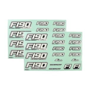 Ricambi Serpent F190 Decal sheet (2) SER302066