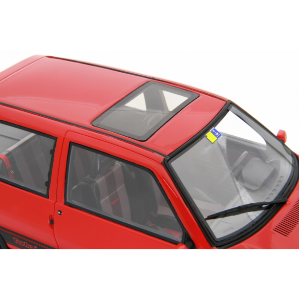 Fiat Uno Turbo i.e. Antiskid 1988 Scala 1/18 Tipologia Statico, non apribile non sterzante