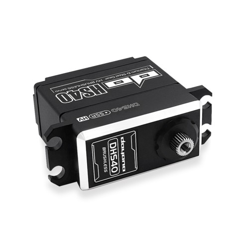 Doyono Servocomando  Brushless digitale HV CNC in alluminio 37,0 kg/0,065 sec a 8,4 V DHS40