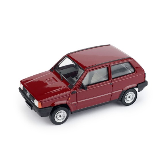 Brumm R611-01 FIAT PANDA 750L 1986 ROSSO GARANZA Scala: 1:43 non apribile non sterzante