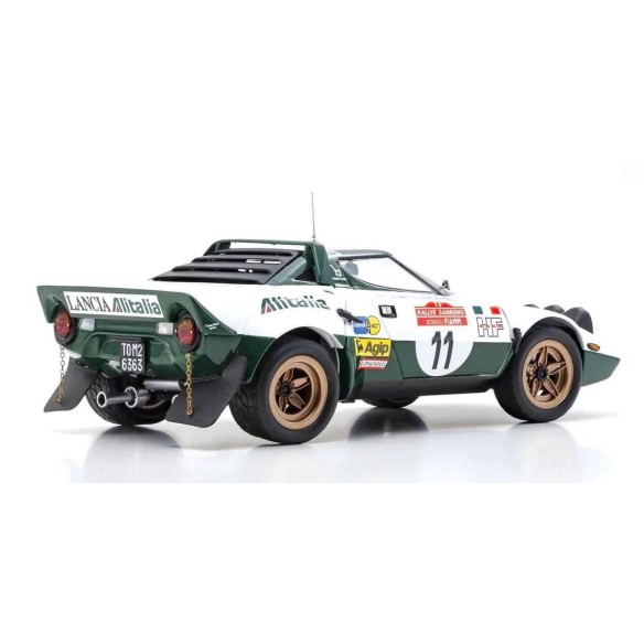 Kyosho 1:18 Lancia Stratos HF B.Waldegaard Winner San Remo 1975 Nr.11