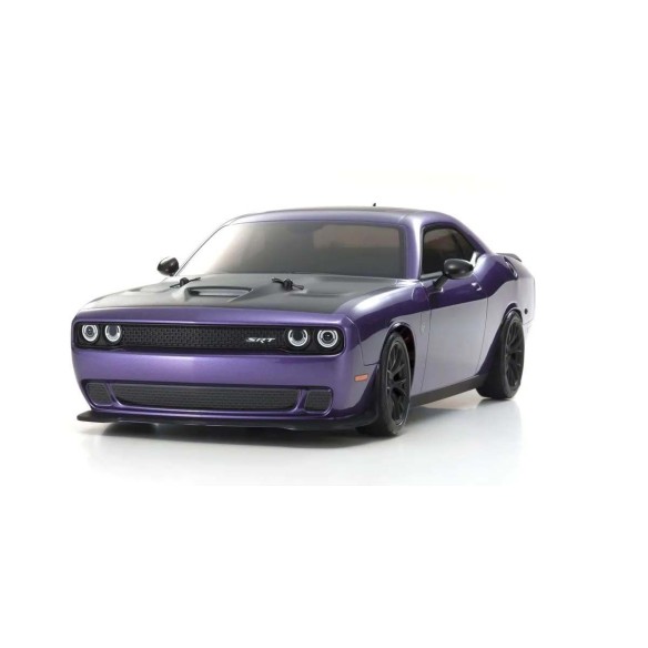 Kyosho Fazer MK2 (L) Dodge Challenger SRT 2015 Purple 1:10 Readyset 34415T1C