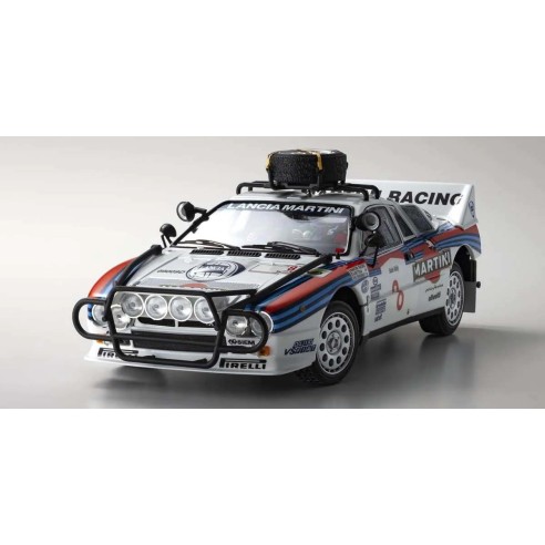 Kyosho 1:18 Lancia Rally 037 A.Bettega Safari Rally 1985 Nr.8 KS08306J