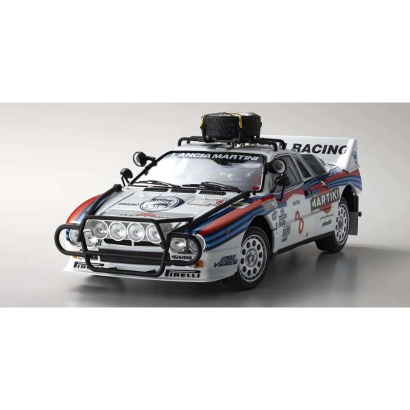 Kyosho 1:18 Lancia Rally 037 A.Bettega Safari Rally 1985 Nr.8 KS08306J