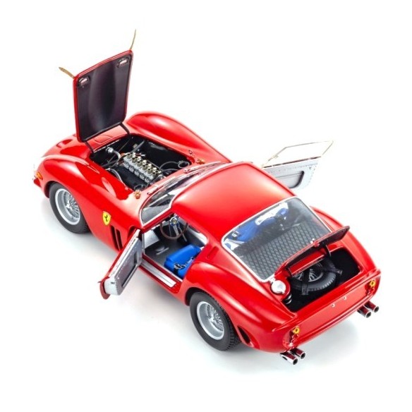 Kyosho 1:18 Ferrari 250 GTO Red 1962 Die-Cast Collection KS08438R