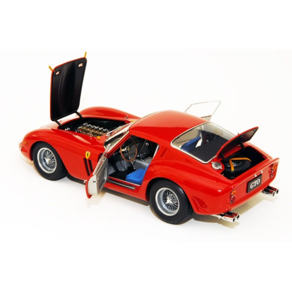 Kyosho 1:18 Ferrari 250 GTO Red 1962 Die-Cast Collection KS08438R