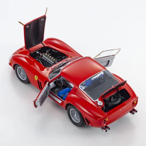 Kyosho 1:18 Ferrari 250 GTO Red 1962 Die-Cast Collection KS08438R