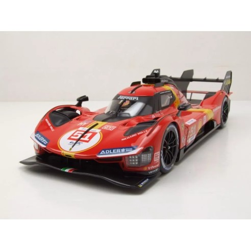 Bburago Ferrari 499P Winner 24h Le Mans 2023 51 Pier Guidi-Calado-Giovinazzi Scala 1/18