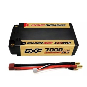 copy of DXF Batteria 2S Lipo 8400 mAh 7,4 V 120 C Golden NGP