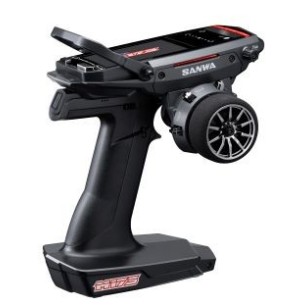 Sanwa Nuovo Radiocomando M17 Edizione Limitata con ricevitore RX493i Versione blu incluso Batteria 1S LiPo e cappellino Sanwa