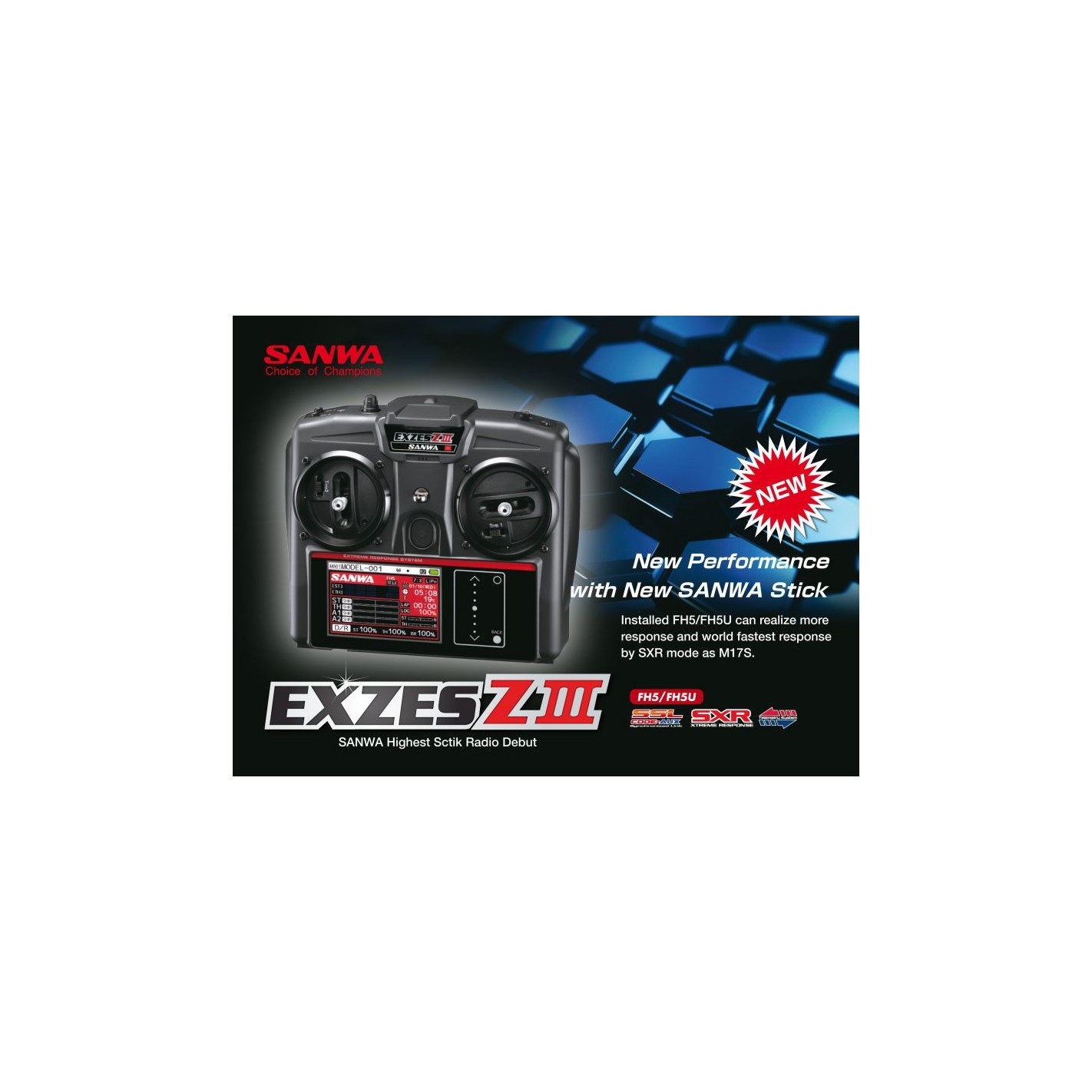 HK9154☆SANWA EXZES ZⅢ RX-493i/PC プライマリーコンボセット＋