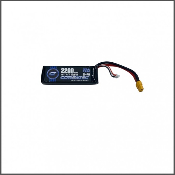 copy of Corsatec Graphene HV+ Lipo 2s Shorty 7,6V 7500mah 138C CT10021