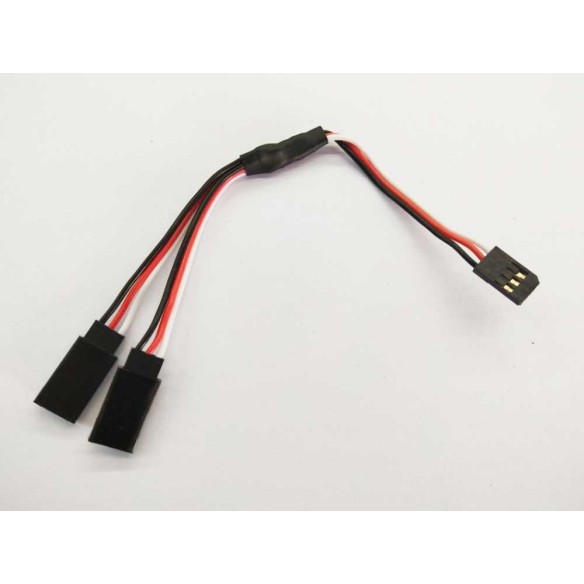 copy of Prolunga Futaba Twisted 22AWG 100mm con blocco