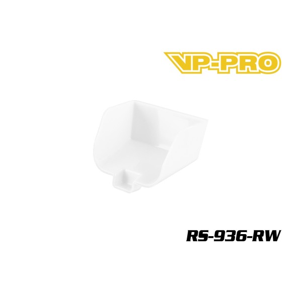 VP-PRO Ala anteriore per IFB8/48 2.2/XB8/HB 819, 2 pezzi per confezione Bianco