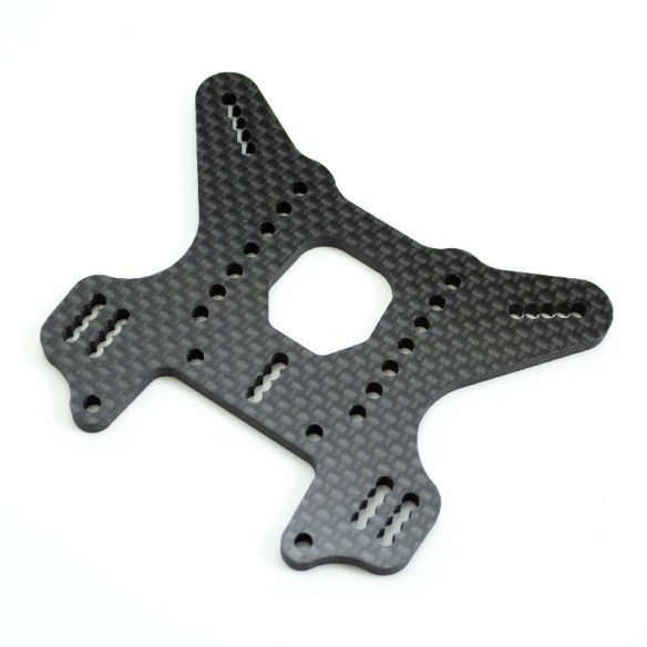 copy of Ricambi Mugen MBX8R Supporto Ammortizzatore Anteriore Carbonio E2576