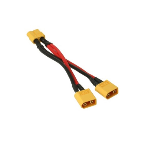 copy of Cavo Y 100mm 14AWG connettori XT60 parallelo
