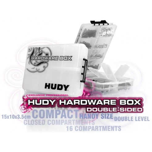 Scatola portaoggetti Hudy 15X10X3,5 esterno Bifacciale 298010 Accessori non inclusi