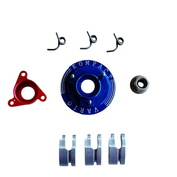 OT Frizione VARIO KOMPACT Red 3 Ceppi Ergal7075 Diametro Volano 33mm