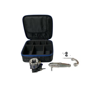 Motore Corsatec BY OS  P3 Ceramico 3.5 cc OFF ROAD 1/8 Già Rodato ad olio incluso kit marmitta e borsa