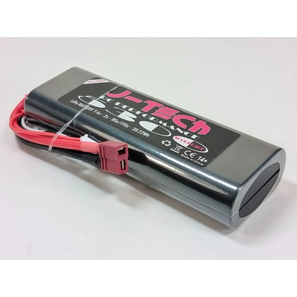 copy of J-TECH 2500mAh 7.4V RX LiPo