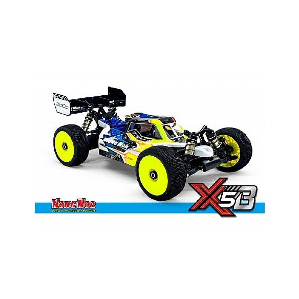 Hong Nor X5B 1/8 Buggy KIT NITRO 64026 incluso cacciavite elettrico CT60040