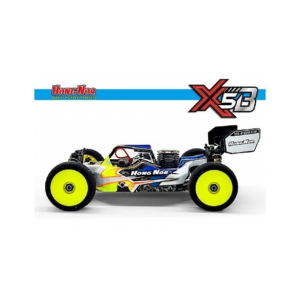 Hong Nor X5B 1/8 Buggy KIT NITRO 64026 incluso cacciavite elettrico CT60040