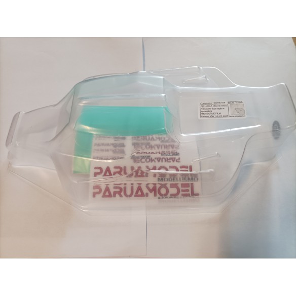 Carrozzeria Delta Plastik Lexan per OFF80 - XRAY 2025 trasparente da tagliare Compatibile con ASSOCIATED, HB, MUGEN, SWORKZ, SPA