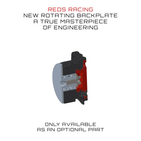 Reds Racing BACKPLATE RTX™, FOR 3.5CC ON AND OFF ROAD ENGINES