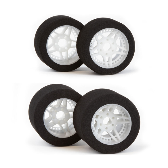 Matrix Treno gomme 1/8 On/Road Cerchio Rear Five 32 Anteriore 35 Posteriore Shore New Precision