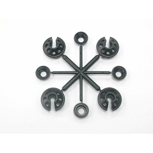 Ricambi Hong Nor X5B 1/8 Buggy Supporto per molle e ammortizzatori in plastica 387G