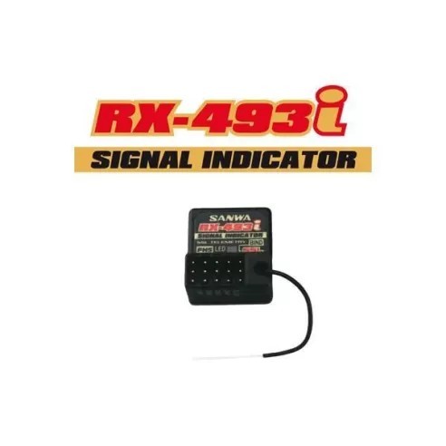 Sanwa Nuovo Radiocomando M17 Edizione Limitata con ricevitore RX493i Versione blu incluso Batteria 1S LiPo e cappellino Sanwa